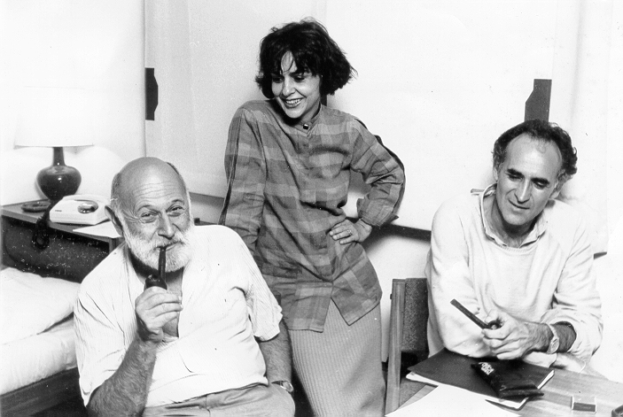 Vilem Flusser, Maria Lilia Leao e Gabriel Borba Filho - 1985