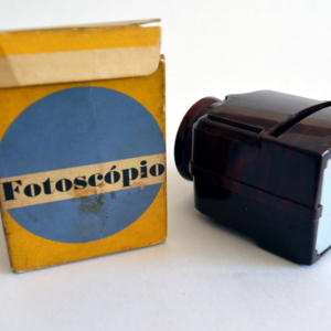 Fotoscópio para filme fotográfico 35 mm, marca DFV, modelo FS-35